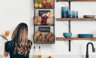 Muốn bếp nhỏ gọn, đẹp? Sắm ngay 4 loại giỏ lưu trữ củ quả cực xinh này