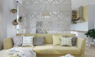 Căn hộ 75m² với sự 'thống trị' của nội thất đan lát thủ công tuyệt đẹp