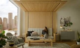 Phòng khách biến thành phòng ngủ: Nhà càng nhỏ càng cần nội thất thông minh