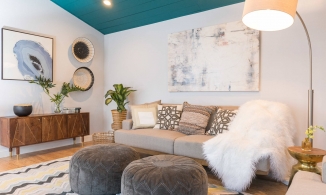 Không gian sống đầy cảm hứng với 9 ý tưởng sơn trần nhà độc lạ