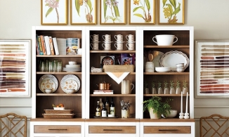 5 mẹo bài trí dễ như ăn kẹo để giữ cho kệ bếp luôn gọn gàng