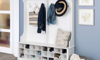 Những mẫu tủ, giá treo giúp tối đa khả năng lưu trữ cho nhà chật