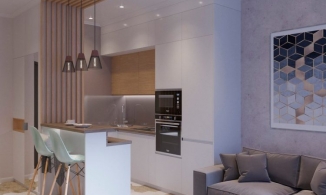 Căn hộ 33m² của cô nàng độc thân với gam màu tím nhạt nhẹ nhàng, lãng mạn