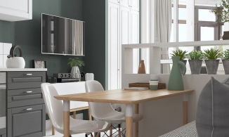 Căn hộ 28m² vẫn tiện nghi, thoải mái với phong cách Scandinavian thanh lịch