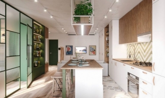 Căn hộ 48m² của chàng vận động viên ưu tú, có cả rạp chiếu phim tại gia