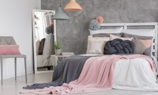 Tại sao sơn tường màu xám lại là lựa chọn hoàn hảo cho phòng ngủ?