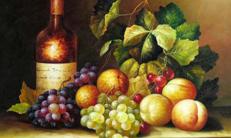 Tranh hoa quả: Chủ đề trang trí 'ngọt ngào' đem lại may mắn theo phong thủy