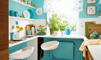 Phòng bếp vintage 10m² hóa trẻ trung hiện đại sau màn 'lột xác' bất ngờ