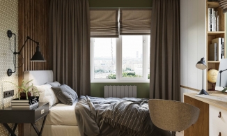 Căn hộ 83m² dù hạn chế tối đa màu sắc nhưng vẫn quyến rũ vô cùng