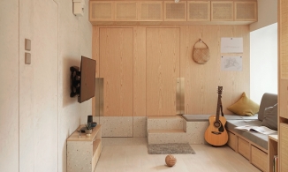 Căn hộ 40m² rộng bất ngờ nhờ cách lưu trữ thông minh và nội thất đa năng