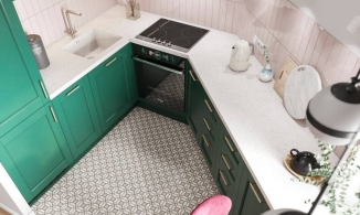 Căn hộ 74m² với phòng bếp có mẹo xéo nhưng vẫn 'chất lừ' và tiện nghi