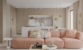 Căn hộ 89m² đẹp dịu dàng, tinh tế khiến ai cũng 'yêu từ cái nhìn đầu tiên'