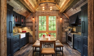 9 phòng bếp lấy cảm hứng từ phong cách rustic cho nét đẹp ấm áp, mộc mạc