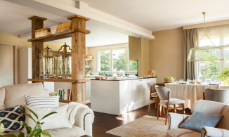 'Học lỏm' giải pháp thiết kế mở cho phòng khách, bếp và khu vực ăn uống ngập tràn ánh sáng