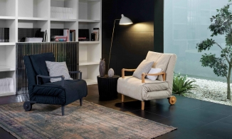 Nuovo Arturo: Chiếc ghế bành kết hợp giường ngủ cực tiện nghi cho nhà chật