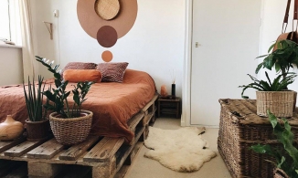 Giường pallet: Ý tưởng tuyệt vời để sáng tạo phòng ngủ 'chất lừ' theo cách của riêng bạn