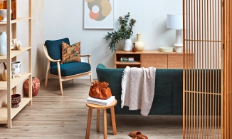 Học lỏm cách thiết kế mở 'đáng điểm 10' của phòng khách kiêm phòng ăn nhỏ