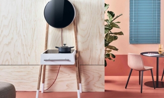 Cucinotta -'phòng bếp di động' tí hon nhưng tiện nghi và linh hoạt miễn bàn