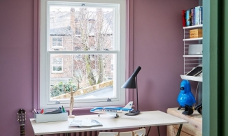 Tím mộng mơ - trắng thanh lịch: Cặp đôi quyến rũ, lạ mắt để trang trí nhà