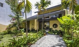 Nhà Tường Vàng: Một thoáng kiến trúc nhà cổ Hội An giữa lòng Đà Nẵng