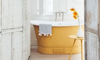 Những ý tưởng sử dụng màu vàng để trang trí phòng tắm thêm ấm áp và nổi bật