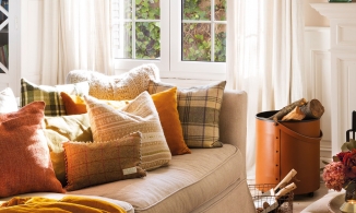 5 ý tưởng trang trí nội thất cho phòng khách để mùa Thu thêm dịu dàng