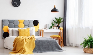5 ý tưởng trang trí phòng ngủ mùa Thu tuyệt đẹp với sắc vàng tươi sáng