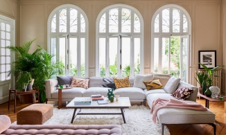 Sofa màu trắng, mẫu sofa mang đến sự sang trọng, tinh tế cho phòng khách 