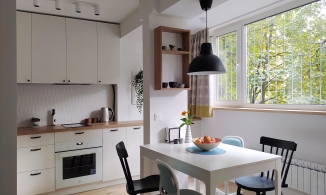 Căn hộ 28m² vẫn đầy đủ tiện nghi, xinh xắn của mẹ đơn thân và 2 con nhỏ