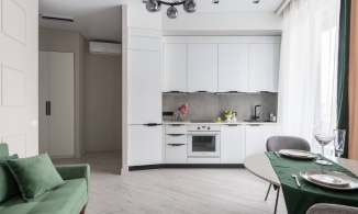 Căn hộ 32m² nhiều ngóc ngách nhưng cái gì cũng đủ nhờ thiết kế thông minh.