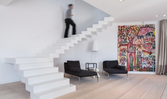 Những điều cần biết khi quyết định thiết kế cầu thang không tay vịn 