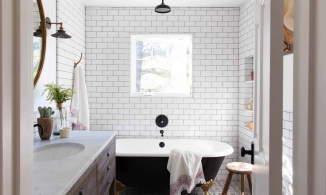 4 ý tưởng thiết kế nội thất hữu ích cho phòng tắm nhỏ tiện nghi, thoải mái