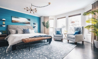 4 ý tưởng thiết kế phòng ngủ rộng nhưng không gian gần gũi, ấm cúng hơn