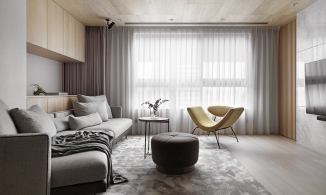 Căn hộ của chàng độc thân với nội thất gỗ ấm áp theo phong cách Nhật Bản