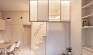 Căn hộ mini 29m² tại London với phòng ngủ thiết kế như chiếc 'đèn lồng' thu hút