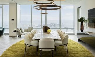 Đèn tròn: Thiết kế đèn chiếu sáng thể hiện sự 'viên mãn' và tăng tính thẩm mỹ cho không gian