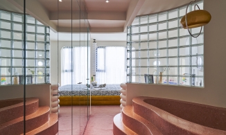 Gạch kính, bí kíp để phòng tắm sang chảnh, cần kín có kín, muốn hở có hở