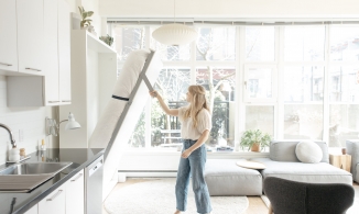 5 ý tưởng thiết kế giường ẩn, gọn, đẹp lại tiết kiệm không gian nhà chật