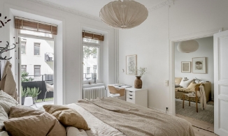 Học lỏm cách thiết kế căn hộ 55m² chỉ dùng màu trung tính nhưng vô cùng sống động