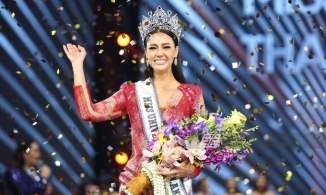 Lộ diện mỹ nhân lai đăng quang Hoa hậu Hoàn vũ Thái Lan