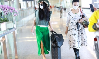 Thời trang sân bay 'không giống ai' của Phạm Băng Băng