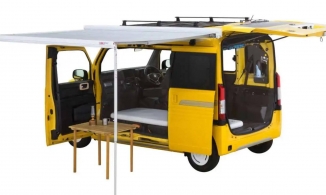 Honda cho ra mắt chiếc xe cắm trại nhỏ nhưng vẫn đủ xài