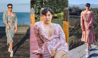 Fashionista người Thái thu hút giới trẻ nhờ diện trang phục của phụ nữ