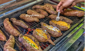 Sáng tạo như ẩm thực Sài Gòn: Đến khoai lang nướng cũng sáng tạo thế này!