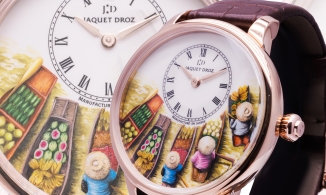 Độc đáo hình ảnh chợ nổi miền Tây trên đồng hồ Petite Heure Minute Floating Market của Jaquet Droz