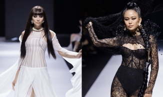 Võ Hoàng Yến, Mâu Thủy đại diện cho sự đối lập trong show NTK LONG NG