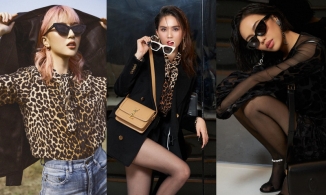 Quỳnh Anh Shyn, Ngọc Trinh, Diệu Nhi đọ thần thái trong trang phục Saint Laurent