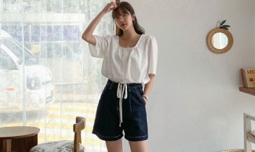 Mặc đẹp như gái Hàn với bermuda shorts đón giao mùa