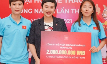 ĐT nữ Việt Nam nhận thưởng nóng ngay trước chung kết với Thái Lan