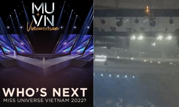 Chung kết Hoa hậu Hoàn vũ Việt Nam 2022 gặp sự cố chập cháy, liệu có bị trễ giờ dự kiến?
